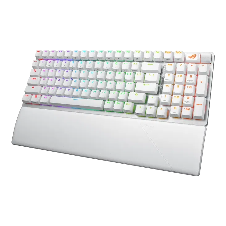 ASUS ROG Strix Scope II 96 Wireless Gaming Keyboard (Snow Switch White) image 4