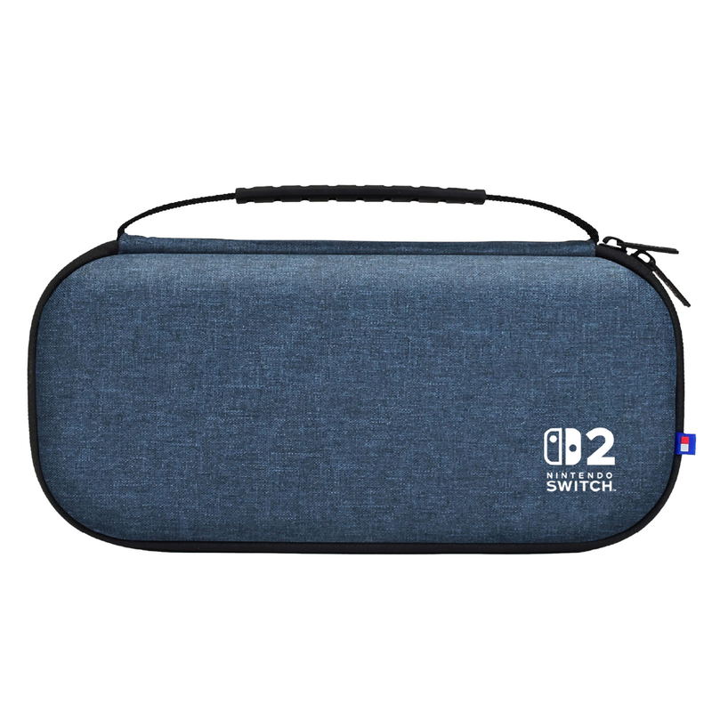 Hori Slim Hard Pouch Plus for Nintendo Switch 2 (Indigo) image 1