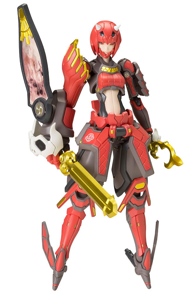 Phantasy Star Online 2 1/12 Scale Plastic Model Kit: Vermilion Guardian Shiki (Re-run) image 1