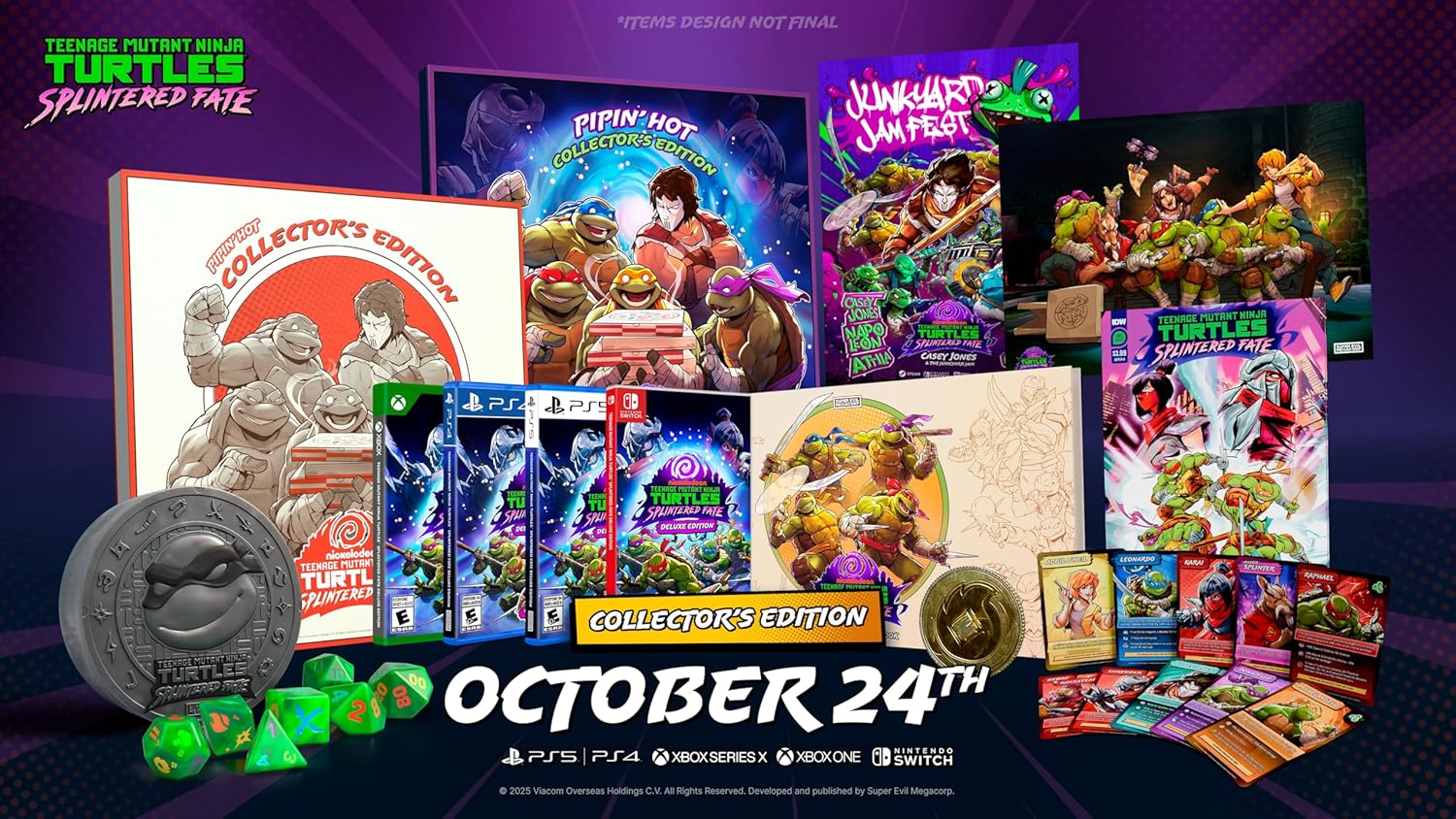 Teenage Mutant Ninja Turtles: Splintered Fate [Pipin' Hot Collector's Edition] — Import Game Deal