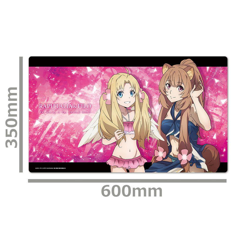 The Rising Of The Shield Hero Season 2 Character Rubber Mat B Raphtalia & Filo Swimwear image 3
