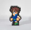 Final Fantasy Series Pixel Light FF Pixel Remaster Bartz Klauser thumbnail 1