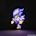 Final Fantasy Series Pixel Light FF Pixel Remaster Cecil Harvey (Dark Knight) thumbnail 3