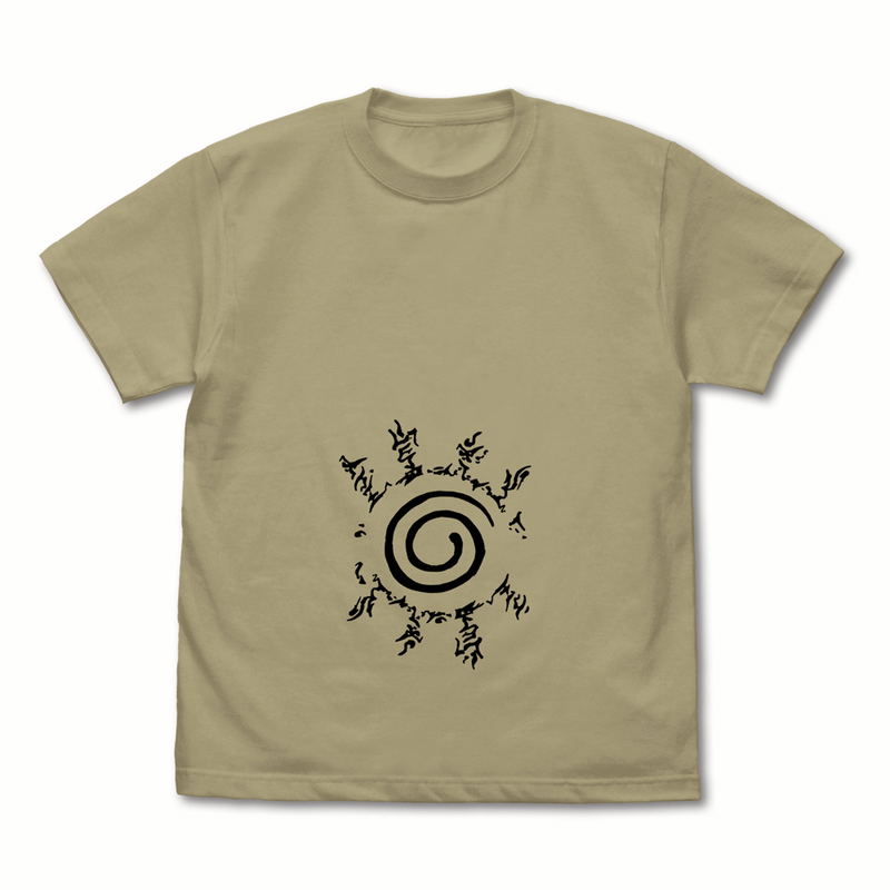 Naruto Shippuden - Eight Trigrams Sealing Ceremony T-shirt Ver.2.0 (Sand Khaki | Size S) image 1
