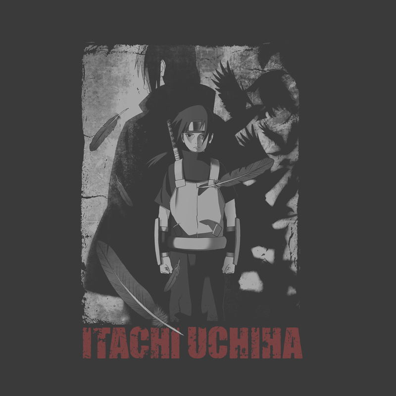 Naruto Shippuden - Itachi Uchiha T-shirt (Sumi | Size M) image 2