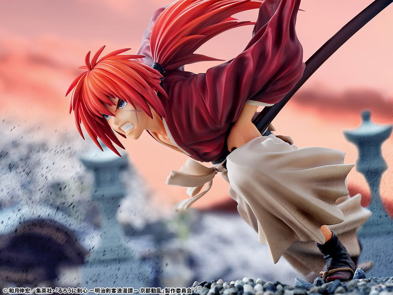 Rurouni Kenshin Kyoto Disturbance 1/6 Scale Pre-Painted Figure: Himura Kenshin Amakakeru Ryu no Hirameki Ver. image 14