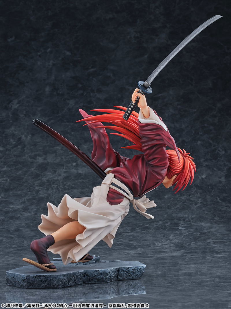 Rurouni Kenshin Kyoto Disturbance 1/6 Scale Pre-Painted Figure: Himura Kenshin Amakakeru Ryu no Hirameki Ver. image 7