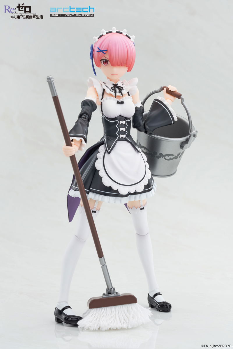 ARCTECH Action Series Re:Zero Kara Hajimeru Isekai Seikatsu 1/8 Scale Action Figure: Ram image 6