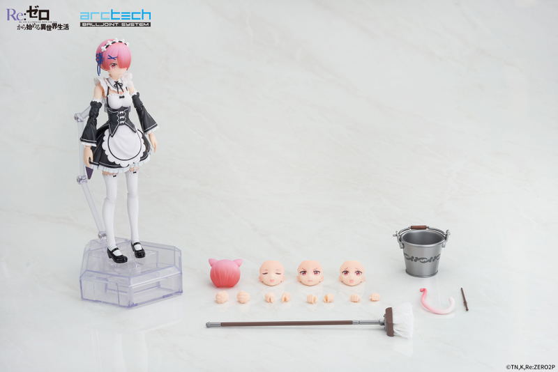 ARCTECH Action Series Re:Zero Kara Hajimeru Isekai Seikatsu 1/8 Scale Action Figure: Ram image 9
