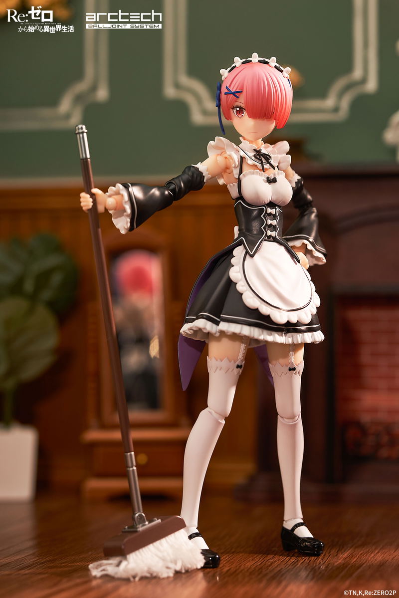 ARCTECH Action Series Re:Zero Kara Hajimeru Isekai Seikatsu 1/8 Scale Action Figure: Ram image 11