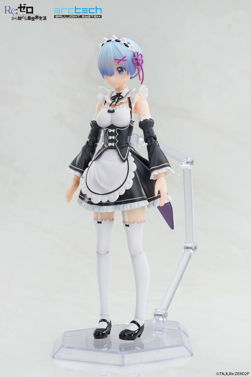 ARCTECH Action Series Re:Zero Kara Hajimeru Isekai Seikatsu 1/8 Scale Action Figure: Rem image 3