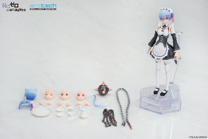 ARCTECH Action Series Re:Zero Kara Hajimeru Isekai Seikatsu 1/8 Scale Action Figure: Rem image 11