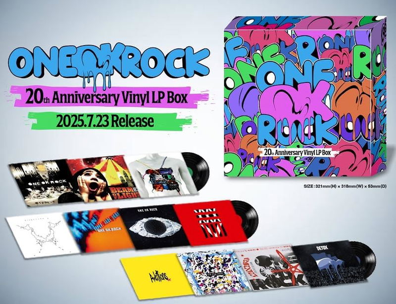 ONE OK ROCK 20th Anniversary Vinyl LP Box [Limited Edition] (Vinyl) image 2