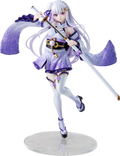 Re:Zero kara Hajimeru Isekai Seikatsu 1/7 Scale Pre-Painted Figure: Emilia Combat Outfit Ver. thumbnail 1