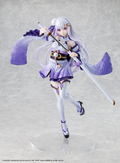 Re:Zero kara Hajimeru Isekai Seikatsu 1/7 Scale Pre-Painted Figure: Emilia Combat Outfit Ver. thumbnail 3