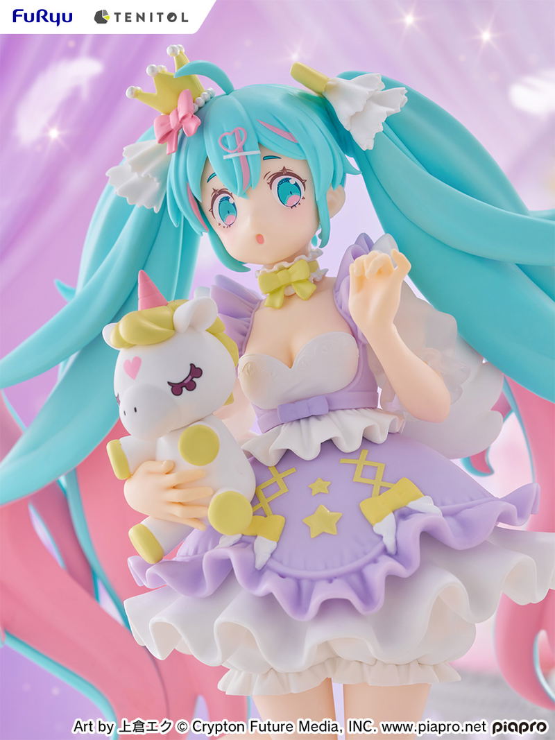 Tenitol Hatsune Miku Yumekawa Princess Lavender Ver. image 10