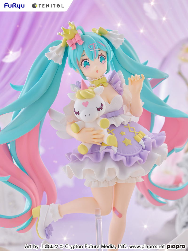 Tenitol Hatsune Miku Yumekawa Princess Lavender Ver. image 11