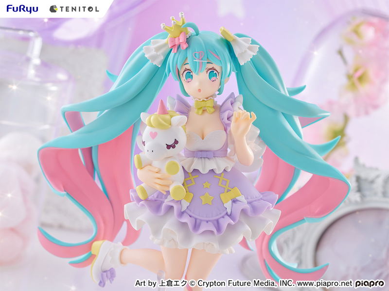 Tenitol Hatsune Miku Yumekawa Princess Lavender Ver. image 12