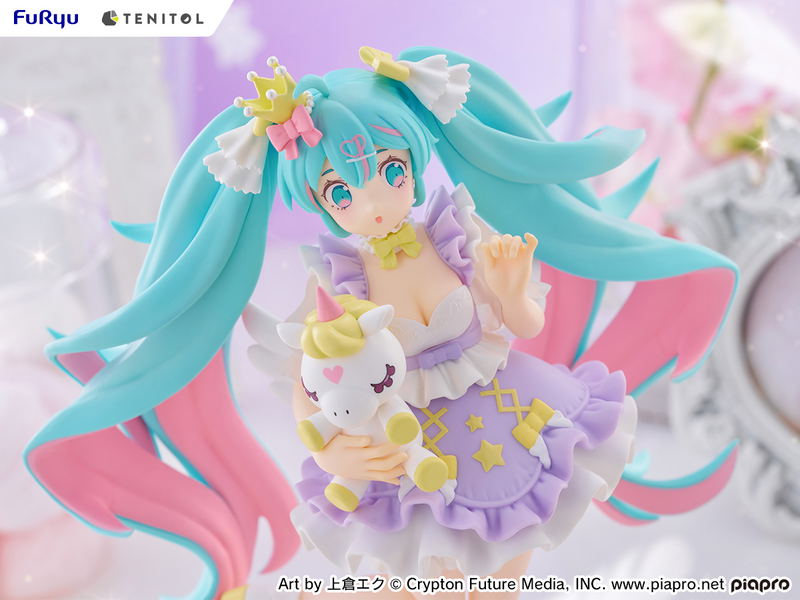 Tenitol Hatsune Miku Yumekawa Princess Lavender Ver. image 13