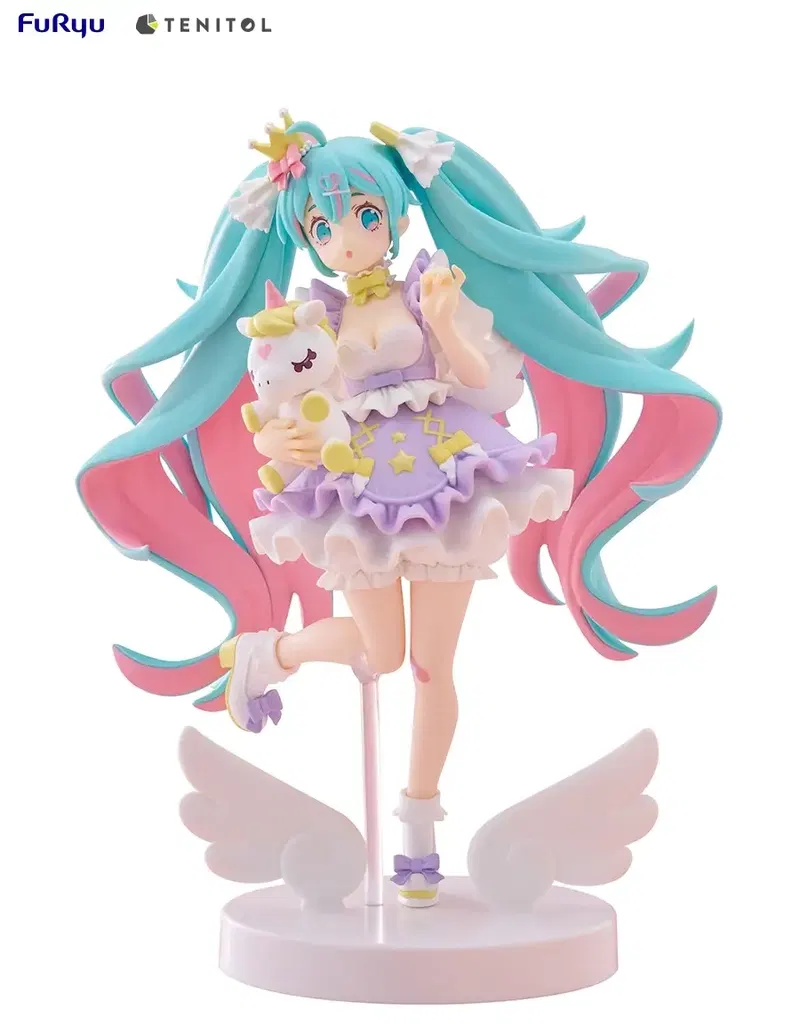 Tenitol Hatsune Miku Yumekawa Princess Lavender Ver. image 1