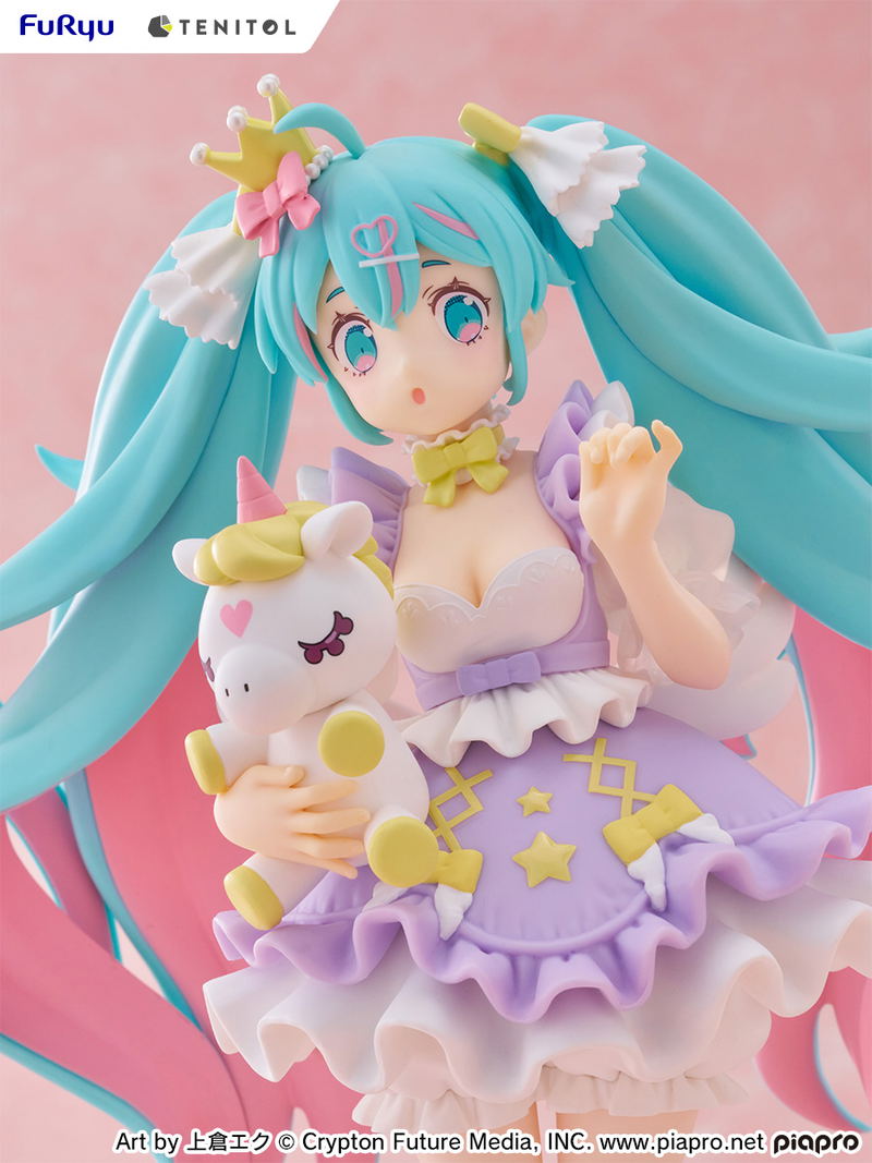 Tenitol Hatsune Miku Yumekawa Princess Lavender Ver. image 6
