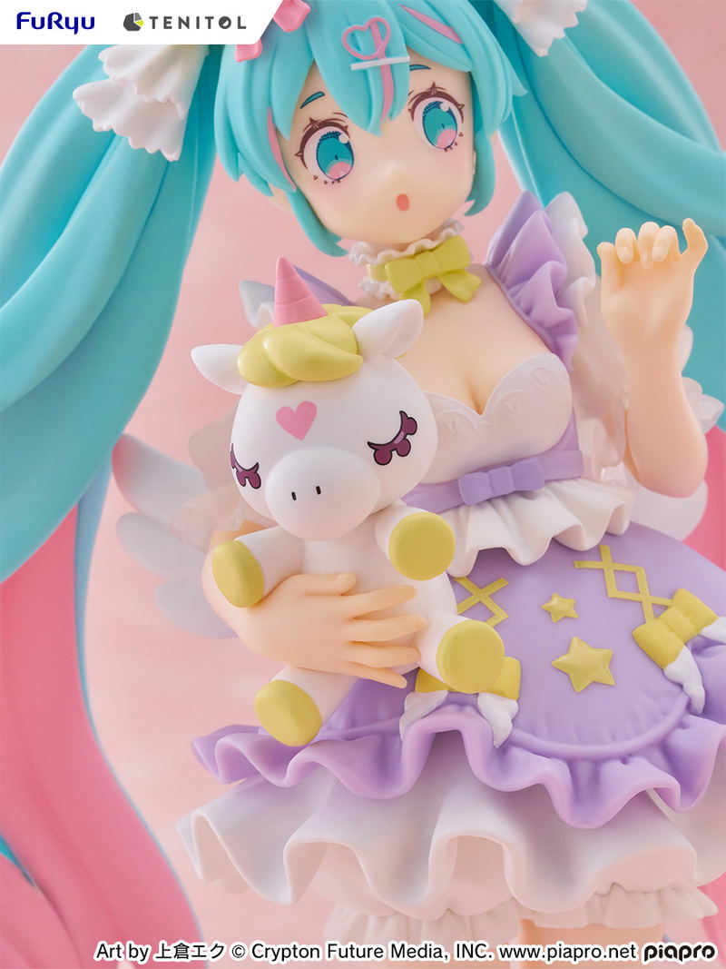 Tenitol Hatsune Miku Yumekawa Princess Lavender Ver. image 7