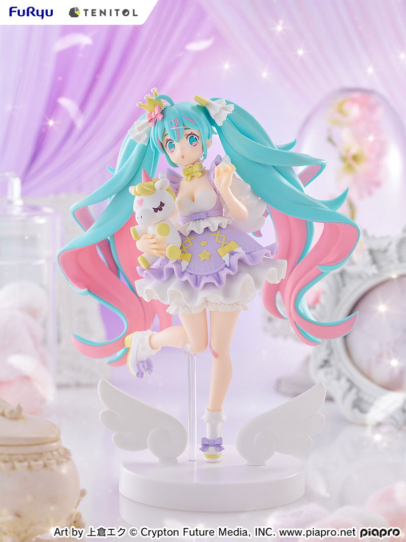 Tenitol Hatsune Miku Yumekawa Princess Lavender Ver. image 9