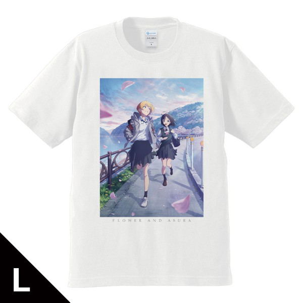 Flower And Asura T-shirt Hana & Mizuki (Size L) image 1