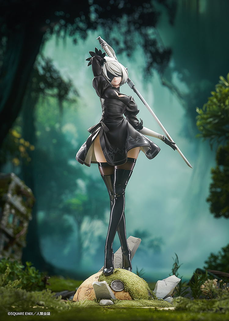 NieR:Automata Ver1.1a 1/7 Scale Pre-Painted Figure: 2B (YoRHa No