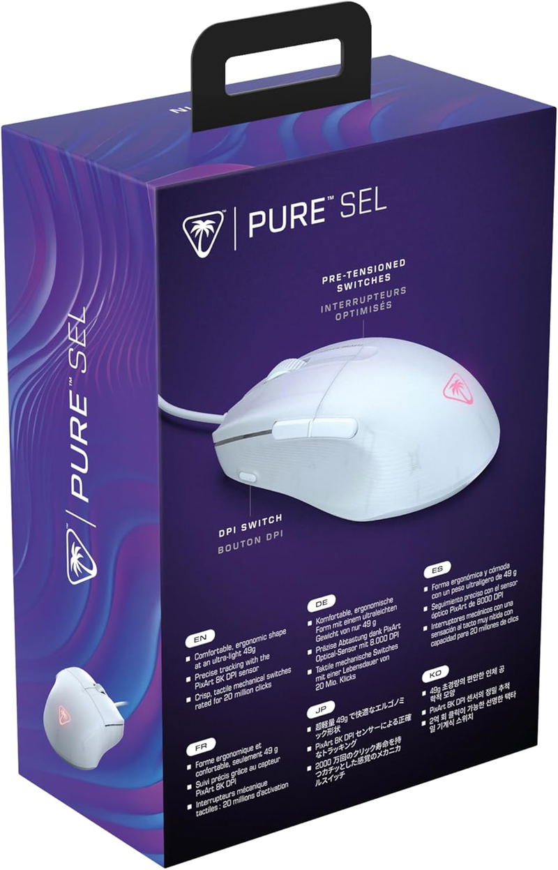Turtle Beach Pure SEL Wired Gaming Mouse (White) image 10