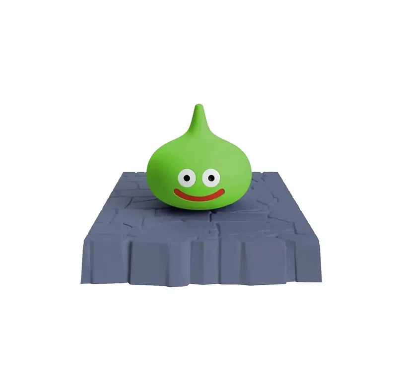 Dragon Quest Plastic Model Kit Series Lime Slime With Dungeon Base (Re-run) image 1