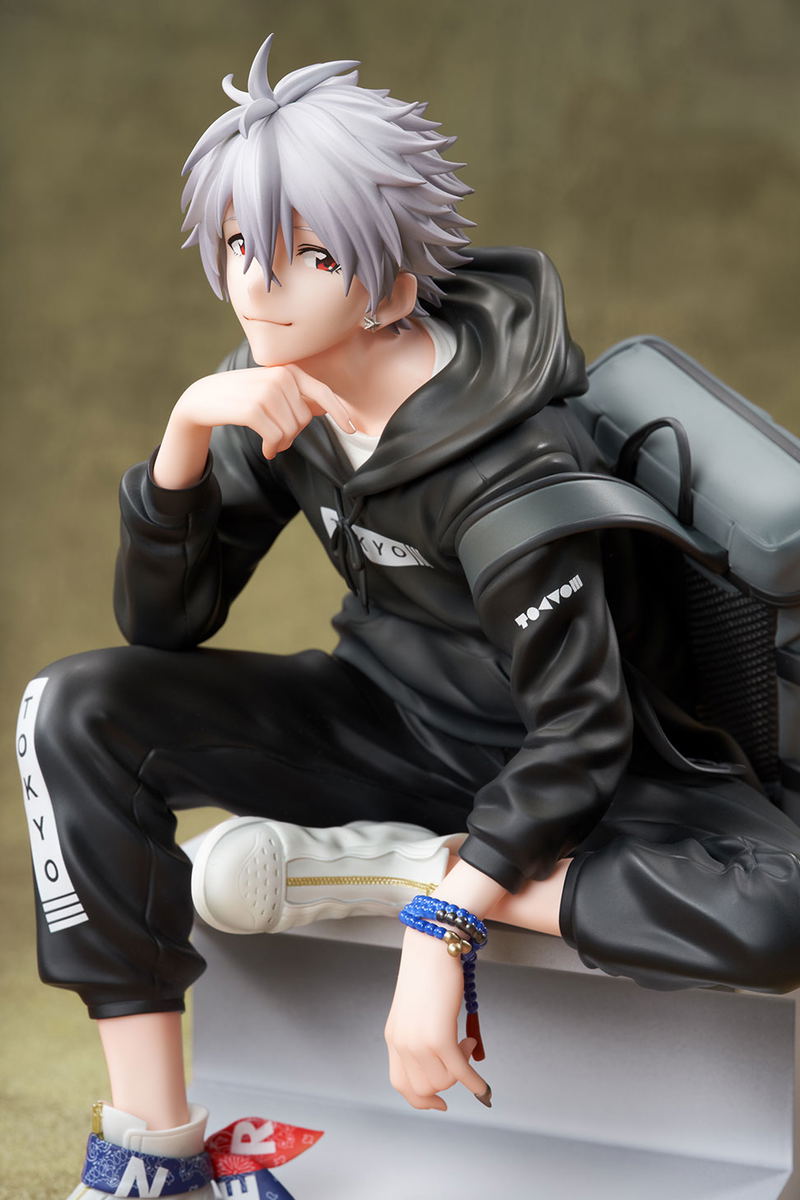 Evangelion (RADIO EVA) 1/7 Scale Pre-Painted Figure: Nagisa Kaworu Ver. RADIO EVA Part. 3 image 8