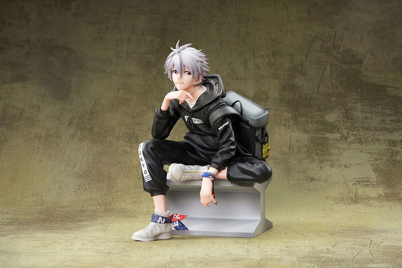 Evangelion (RADIO EVA) 1/7 Scale Pre-Painted Figure: Nagisa Kaworu Ver. RADIO EVA Part. 3 image 2