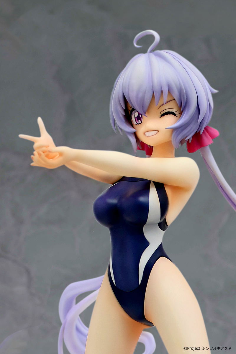 Senki Zessho Symphogear XV 1/6 Scale Pre-Painted Figure: Yukine Chris Swimwear Ver. image 12