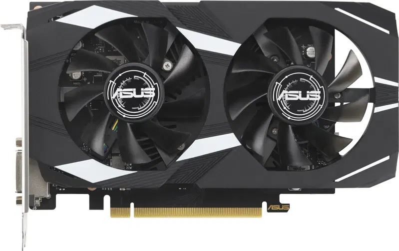 ASUS Dual GeForce RTX 3050 OC, DUAL-RTX3050-O6G, 6GB GDDR6, DVI, HDMI, DP image 1