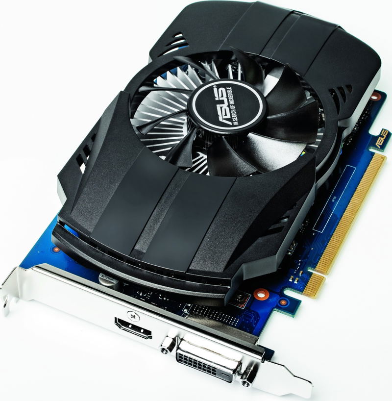 ASUS Phoenix GeForce GT 1030 OC, PH-GT1030-O2G, 2GB GDDR5, DVI, HDMI image 3
