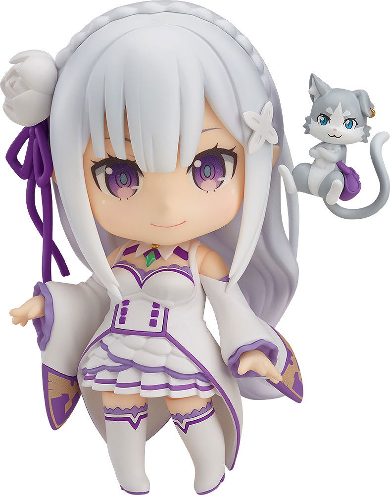 Nendoroid No. 751 Re:Zero kara Hajimeru Isekai Seikatsu: Emilia (Re-run) image 1
