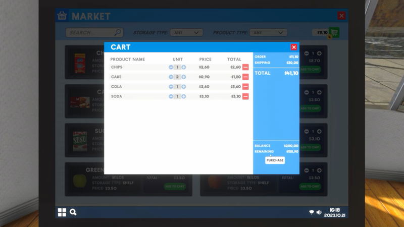 Supermarket Simulator <span class="ext" style="background-color: #2a475e; color: #FFFFFF;">STEAM</span> <span class="ext ext_digital">digital</span> image 10