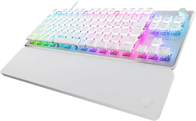 Turtle Beach Vulcan II TKL Pro Keyboard (White) image 1