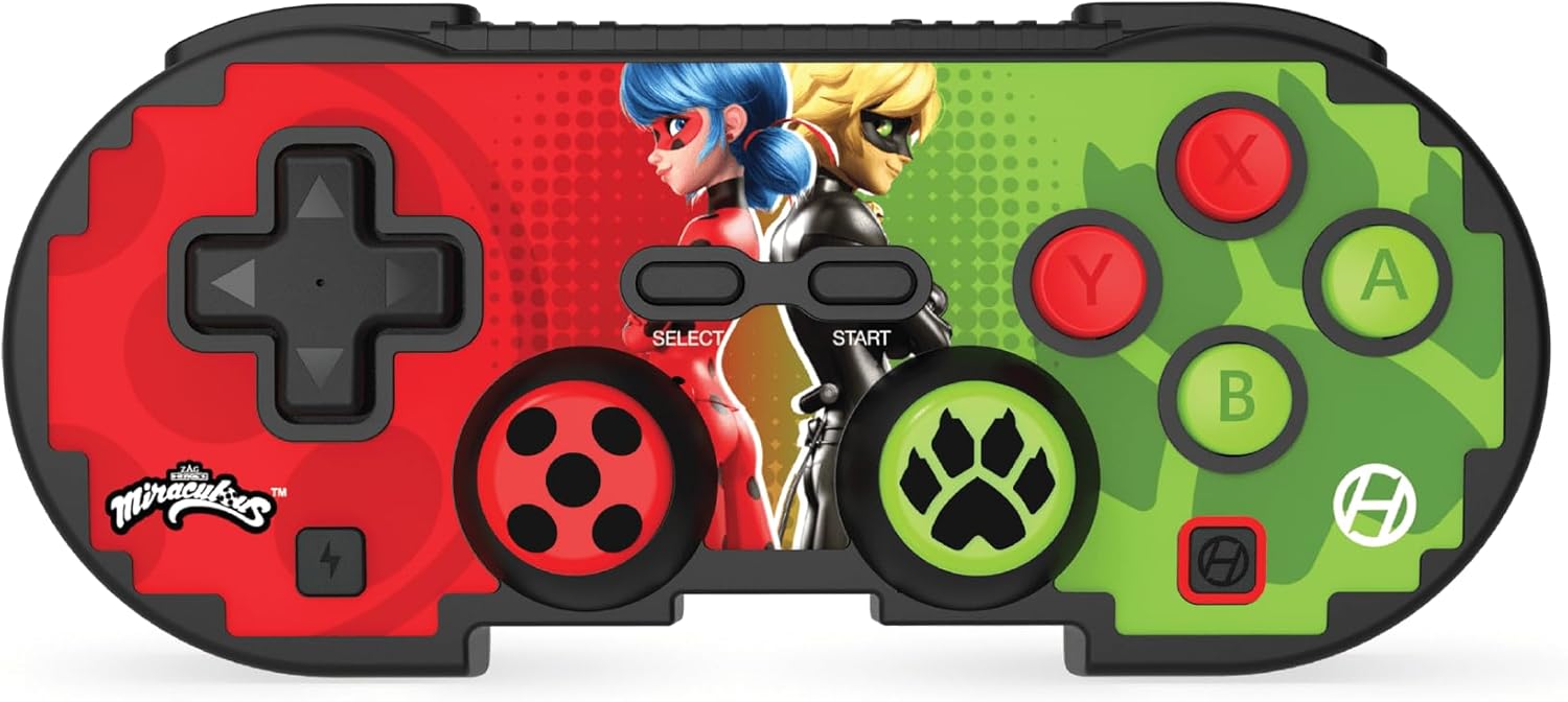 Hyperkin Pixel Art Wireless Controller (Ladybug & Cat) for PC, Android ...
