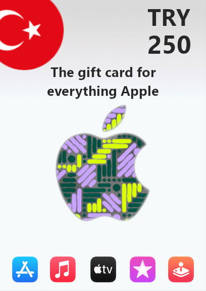 Apple Gift Card 250 TRY | Turkey Account digital