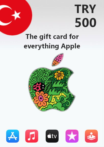 Apple Gift Card 500 TRY | Turkey Account <span class="ext ext_digital">digital</span> image 1