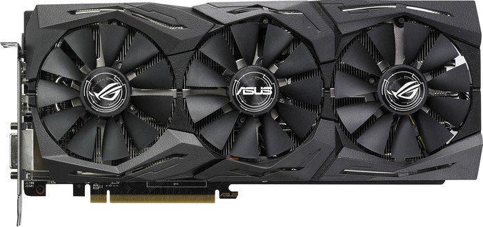 ASUS ROG Strix Radeon RX 580 TOP, 8GB GDDR5, DVI, 2x HDMI, 2x DP