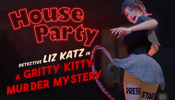 House Party: Detective Liz Katz in a Gritty Kitty Murder Mystery Expansion Pack (DLC) <span class="ext" style="background-color: #B0000F; color: #FFFFFF;">DLC</span> <span class="ext" style="background-color: #2a475e; color: #FFFFFF;">STEAM</span> <span class="ext ext_digital">digital</span> image 1
