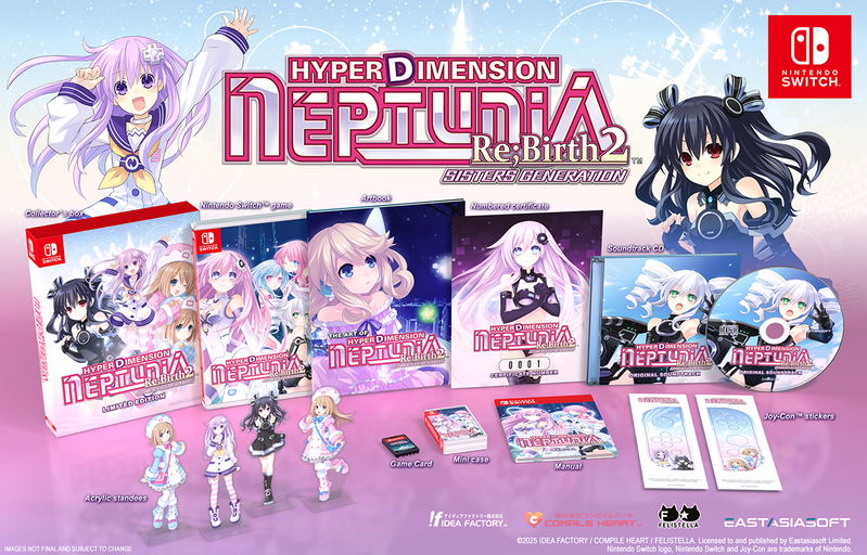 Hyperdimension Neptunia Re;Birth2 SISTERS GENERATION [Limited Edition] (Multi-Language) <span class="ext ext_LE">LE</span> <span class="ext" style="background-color: #003082; color: #FFFFFF;">PLAY EXCLUSIVES</span> image 2
