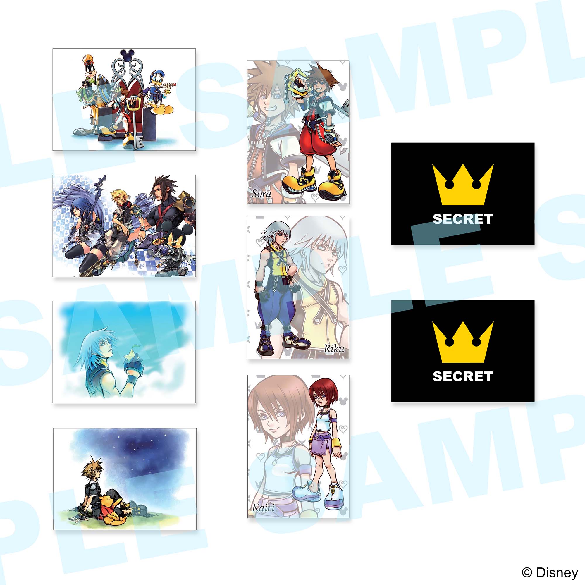 Kingdom Hearts Art Museum (Set of 20 Packs)