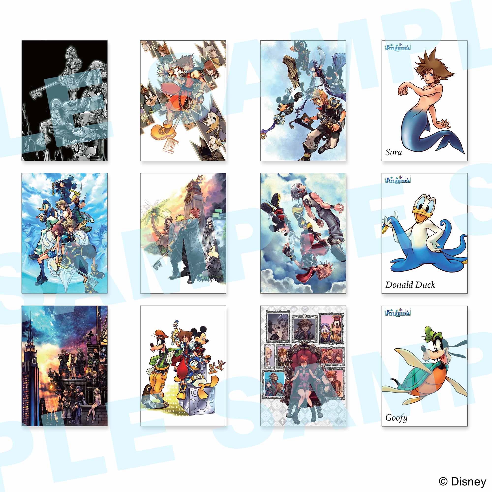 Kingdom Hearts Art Museum (Set of 20 Packs)