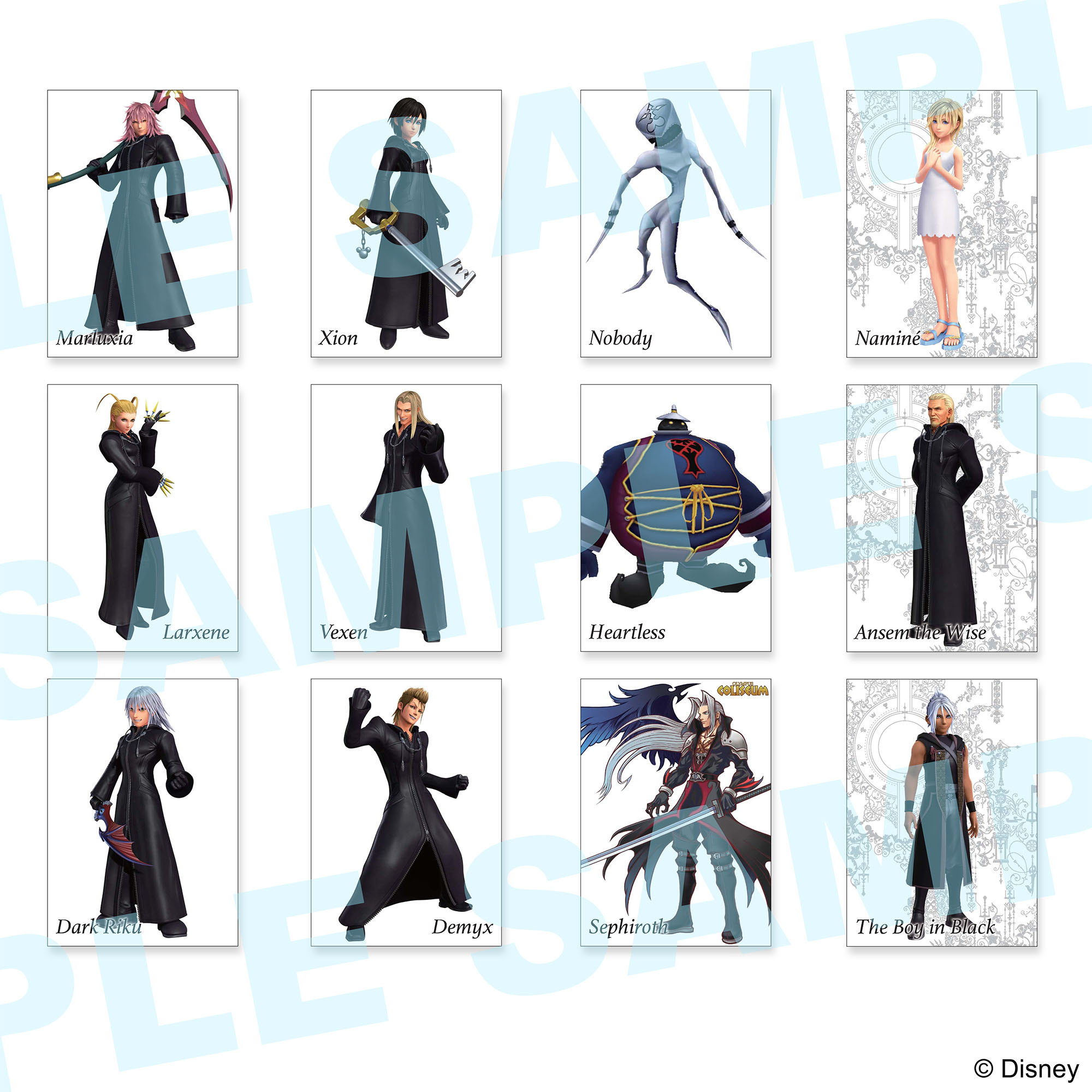 KINGDOM HEARTS ART MUSIAM キングダムレア リク Kingdom Hearts Art Museum (Set of 20 Packs)