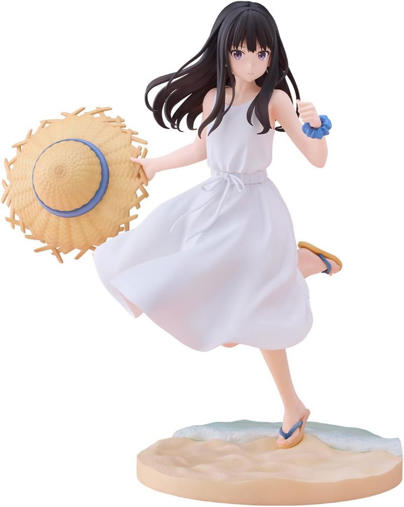 Lycoris Recoil 1/7 Scale Pre-Painted Figure: Inoue Takina White Dress Ver. image 1
