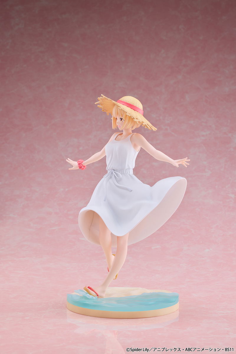 Lycoris Recoil 1/7 Scale Pre-Painted Figure: Nishikigi Chisato White Dress Ver. image 4
